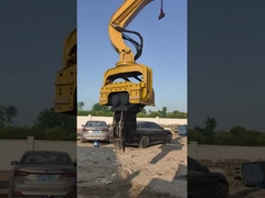 360 gradi di rotazione 30-33 Ton Pile Driver per colore personalizzato e prestazioni
