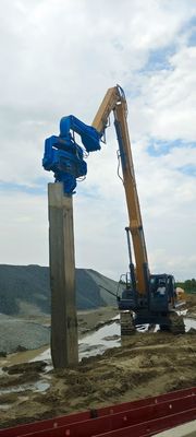 PCF-500 Pile Driver Excavator Mounted Hydraulic Vibro Hammer