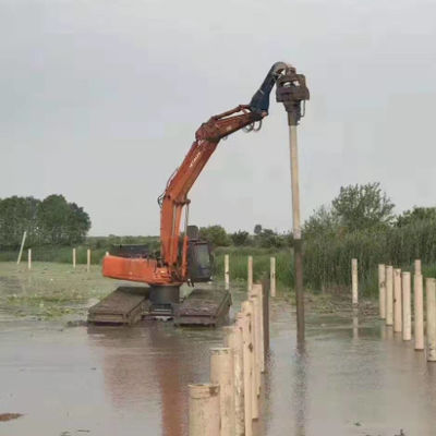 Excavator-Mounted Sheet Pile Driver – 32Mpa Working Pressure & High Piling Efficiency