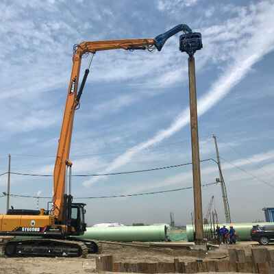 High-Efficiency Hydraulic Pile Driver - Quick Running Speed & Variable Hydraulic System