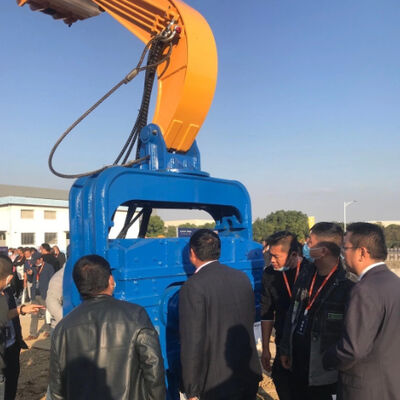 Vibro Hammer Pile Driver for Hyundai: 15m Sheet Piling Depth &amp; Superior Driving Force