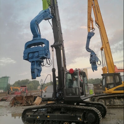 Railway Pile Driver: Precision Sheet Piling to 15 Meters with Minimal Vibration