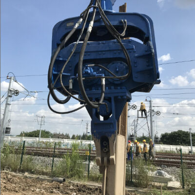 Hydraulic Pile Driver - 3200rpm High Frequency & Component Strength Optimization