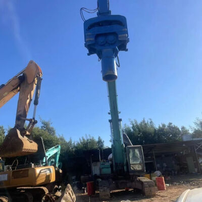 High-Efficiency Kobelco Excavator Mounted Hydraulic Vibrating Pile Driver – Heavy-Duty For Pipe Type Sheet Piling