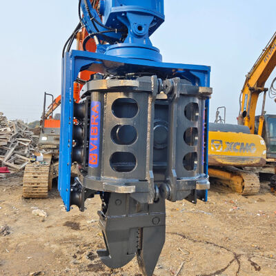 High-Speed Sheet Piling Solution: Hydraulic Side Clamp Pile Driver (20 m/min)