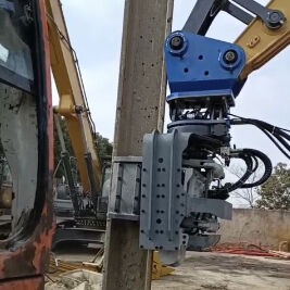 Ull Slewing Mechanism Assembly Pile Driver – Confined Space Adaptation Solution For Excavators