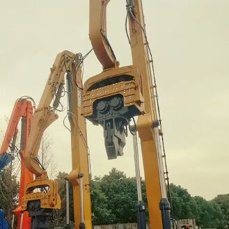 Hydraulic Pile Driver: 10-Ton Force & 12m Pile Length for Deep Foundation Projects