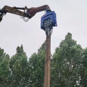 Four Eccentric High-Driving-Force Pile Driver – Ideal for 48-52 Tons Piling Projects