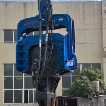 Pile Driver : High Vibration Force & Stable Operation | Four Eccentric Model For 48-52 Tons