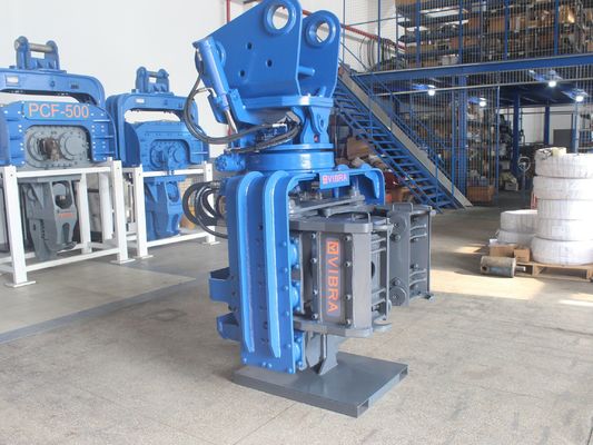 Universal Side Grip Pile Hammer: Easy Installation on 20T Excavators with Quick Connection