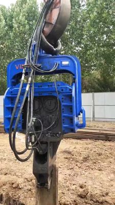 FV-500 Martello per pali a quattro eccentrici | 759 kN di forza | Escavatore da 48-52 tonnellate