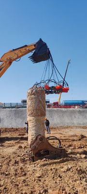 4-18 Module Hydraulic Pile Breaker for 20-30T Excavator with 400-2500mm Pile Breaking Diameter Range and for Pile Breaking