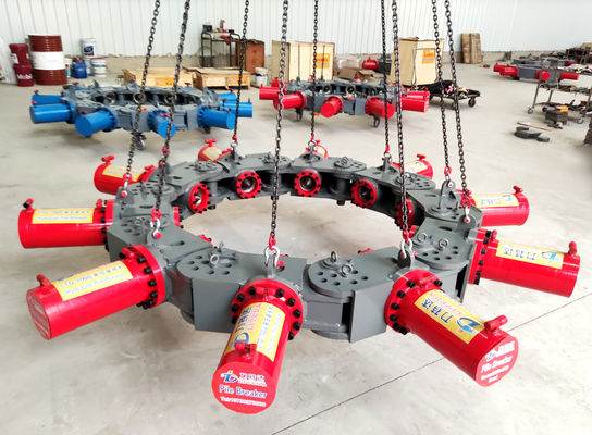 4-18 Module Hydraulic Pile Breaker for 20-30T Excavator with 400-2500mm Pile Breaking Diameter Range and for Pile Breaking