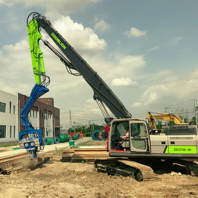 Sheet Pile Hammer for Roadside & Solar Projects: High-Frequency Vibration for Efficient Installation