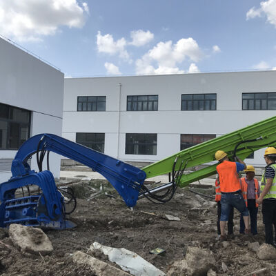 CE Certified Hydraulic Vibro Hammer – 12m Depth & Excavator-Mounted for Sheet Pile