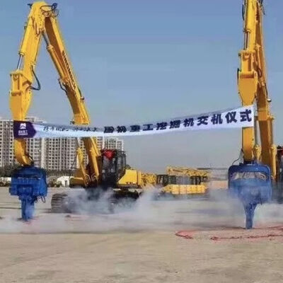 Hydraulic Screw Pile Driver - Stable & Reliable For 18m Heavy Civilized Construction