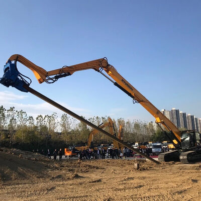 32Mpa Pressure Pile Driver | 15m Boat Type Water Driven Piling Machine