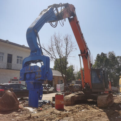 Specialized Pile Hammer For Solar/Wind Farms | Secure Clamping & High-Efficiency Driving