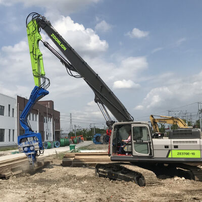 Eco-Friendly 3.15T Pile Driver: Excavator-Mounted for Sustainable & Low-Noise Construction