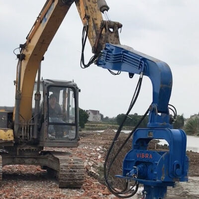 High-Speed Micro Pile Driver - No Pollution & Superior Construction Efficiency