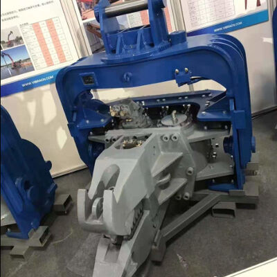 Compact & High-Speed Pile Driver | 3200rpm Hydraulic System for Effective Sheet Pile Driving