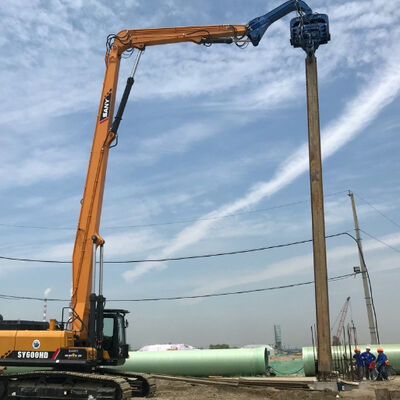 Pali da battitura ad alta efficienza | Basse vibrazioni e tempi di lavoro brevi per progetti più rapidi