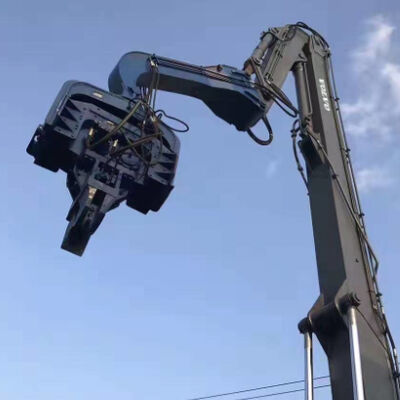 Driver di pile ad alte prestazioni. Velocità di guida elevata e compatibilità con scavatori 40-45T.