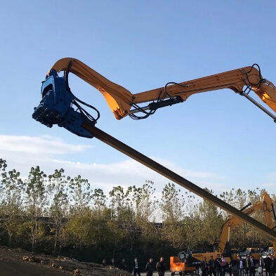 Martello idraulico 15M Hyundai Sheet Pile che determina la forza centrifuga della macchina 470Kn