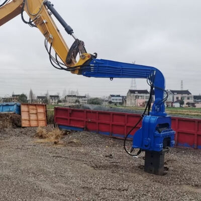 Struttura compatta Spazi confinati Pile Driver dotato di assemblaggio di valvola di controllo integrata