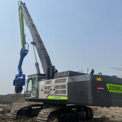 Hydraulic Press-In Pile Driver: 2000kN Pulling Capacity & Eco-Friendly Piling Technology