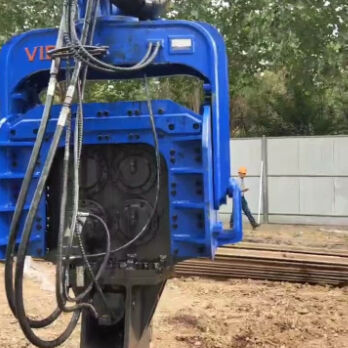 Battipalo versatile montato su escavatore: profondità massima di 24 m e compatibilità universale