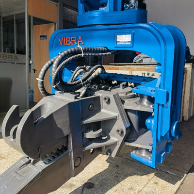 Battipalo a 360 gradi: martello vibrante da 12 M per escavatori da 23-27 tonnellate: applicazione versatile e abbinamento perfetto con l'escavatore