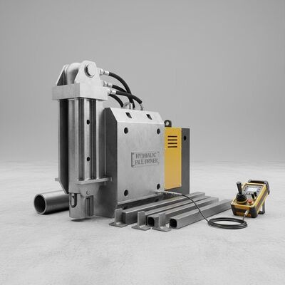 Acciaio Idoneo Conduttore di pile idrauliche Manuale telecomando 2000mm X 800mm X 1200mm attrezzature di impilazione per tipi di pile di acciaio