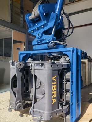 High Quality SV-400 From Exporters Side Grip Pile Driver With Compact Structure For Confined Spaces
